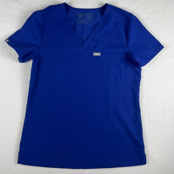 Figs Women's Deep Royal Blue Scrub Pants XS Set (Discontinued Color) - Picture 13 of 16